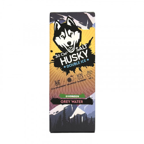 Жидкость HUSKY Double ice Grey Water (Земляника грейпфрут черника) 30мл 20мг